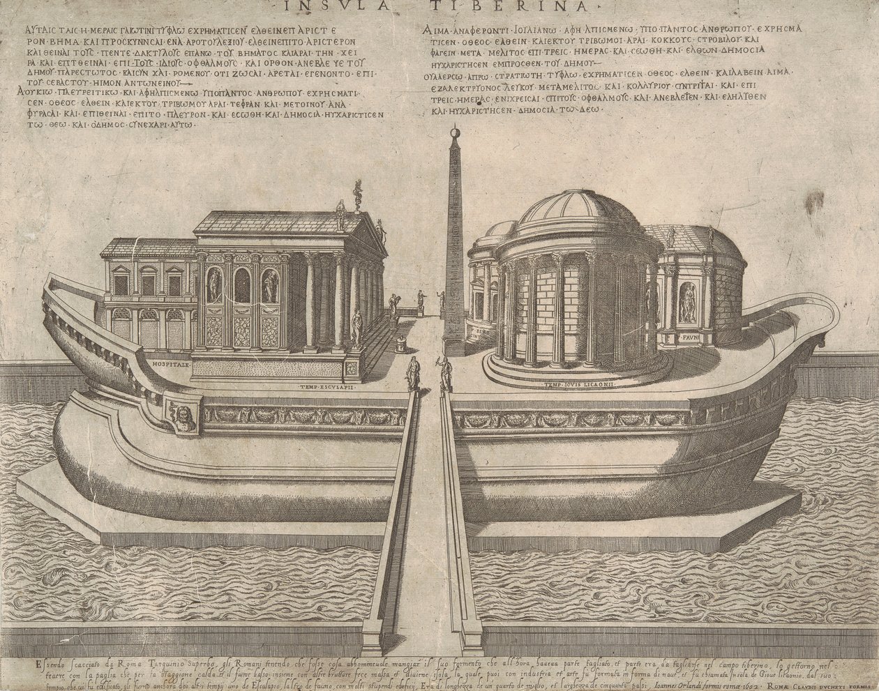 Isola Tiberina da Ambrogio Brambilla