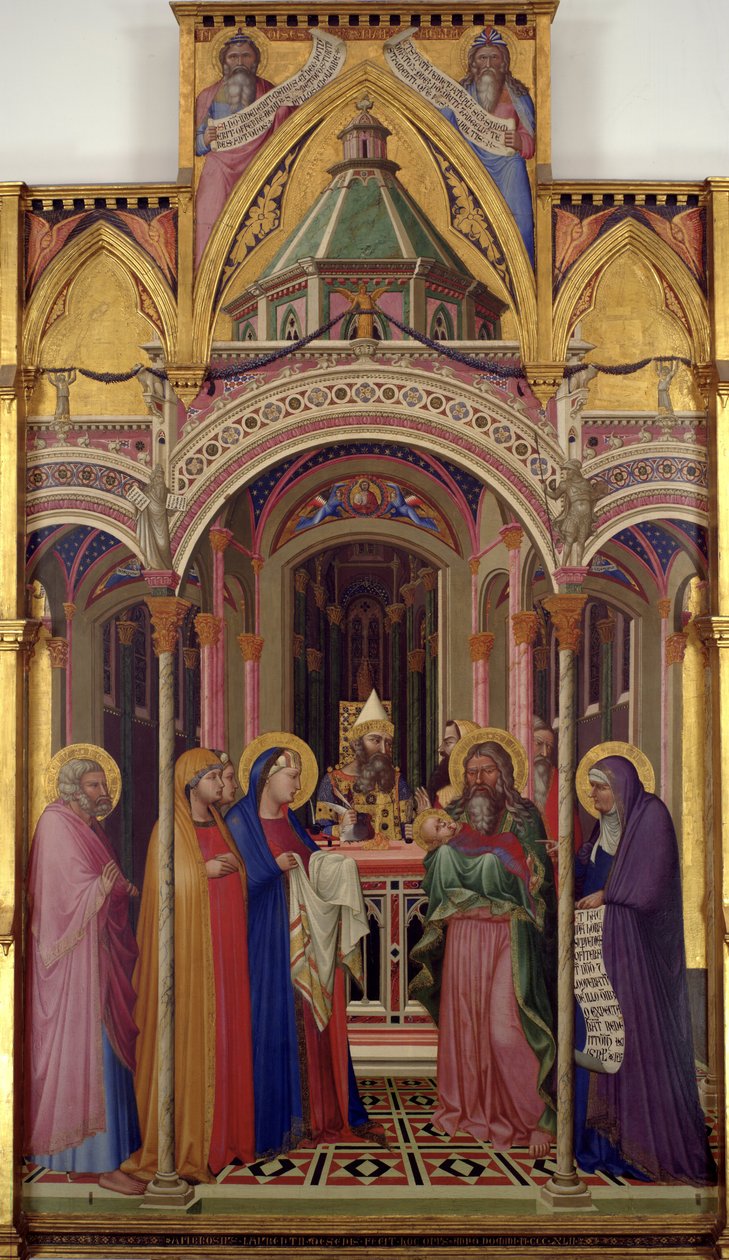 La Presentazione al Tempio da Ambrogio Lorenzetti