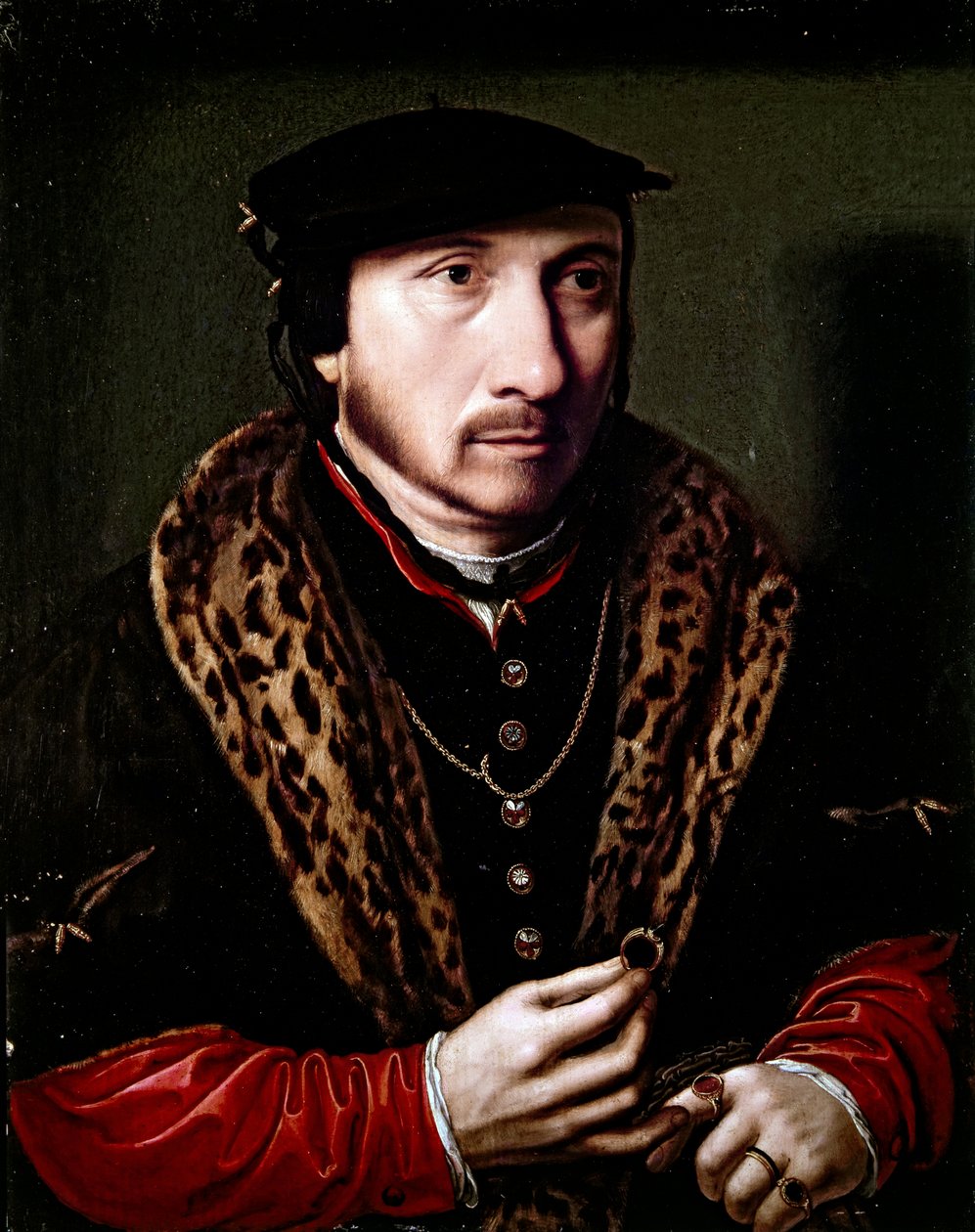 Ritratto di un Gentiluomo da Ambrosius Benson