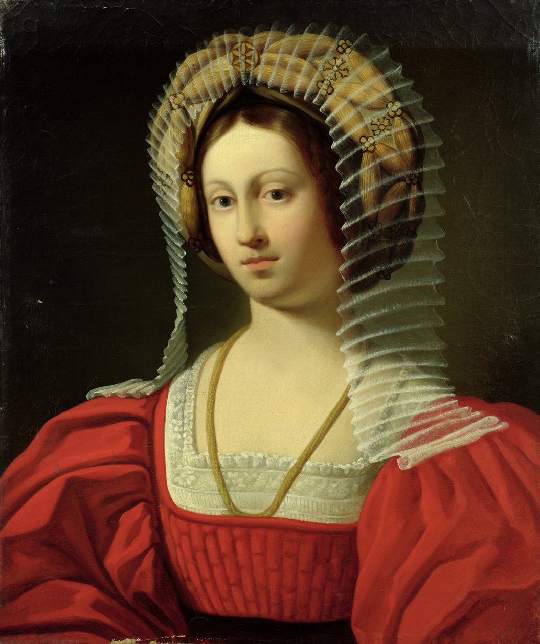 Giovanna I (1326-82) Regina di Napoli, 1842 da Amedee Gras
