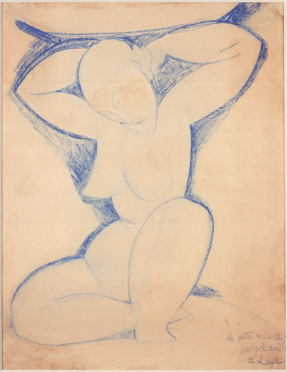 Cariatide da Amedeo Modigliani