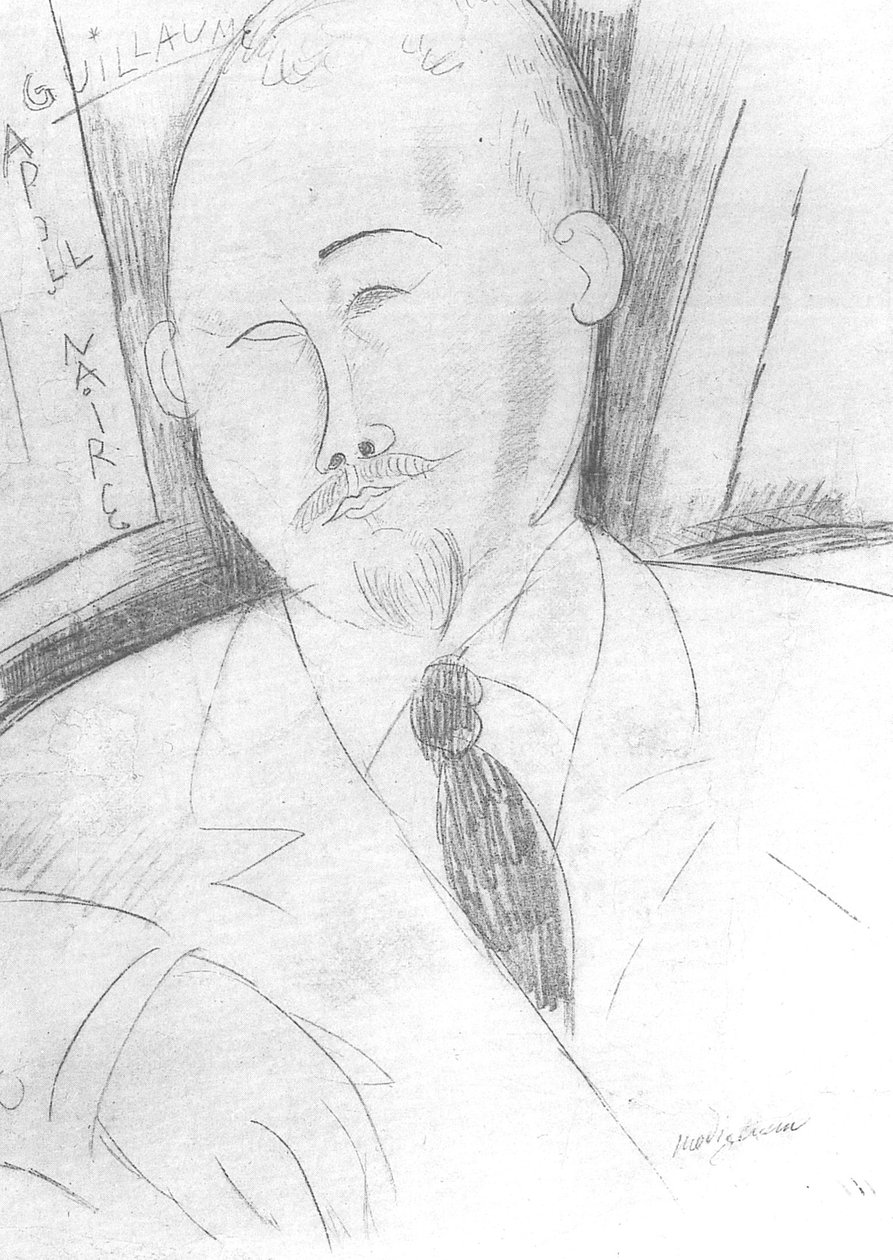 Guillaume Apollinaire da Amedeo Modigliani