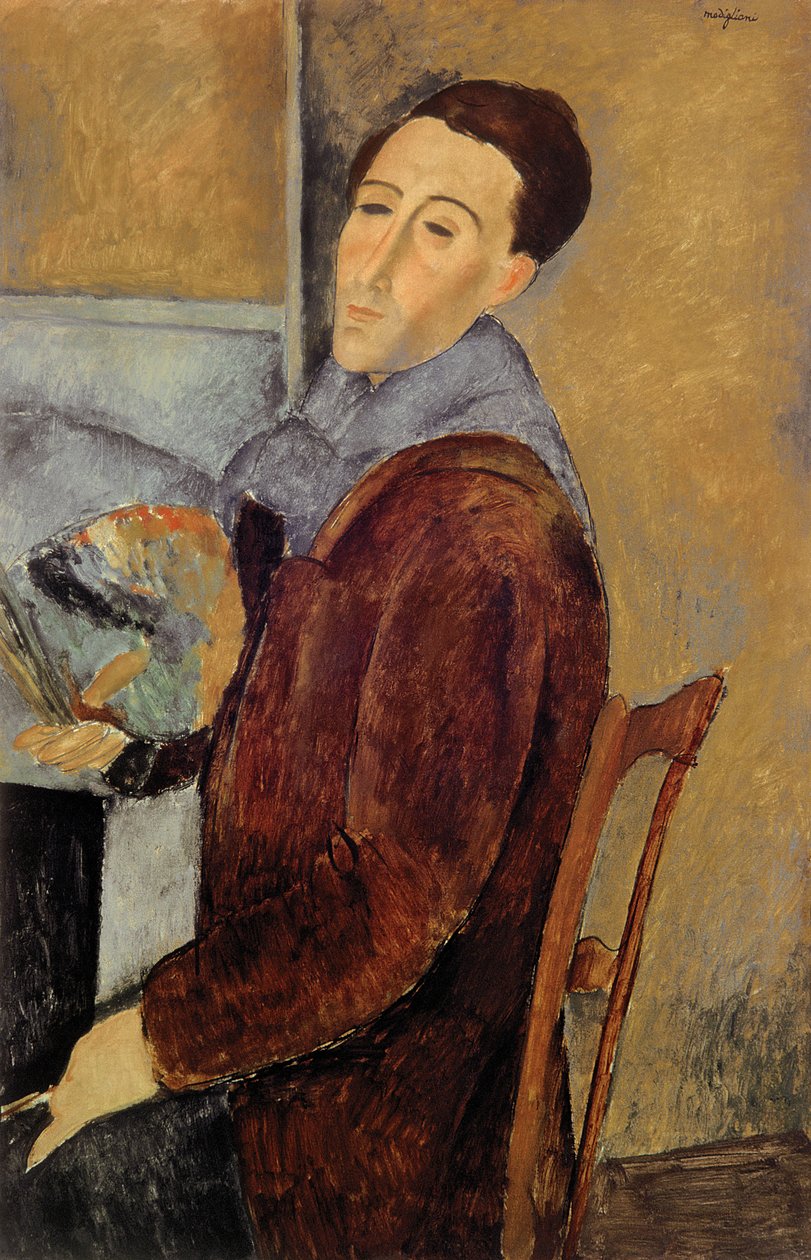 Autoritratto, 1919 da Amedeo Modigliani