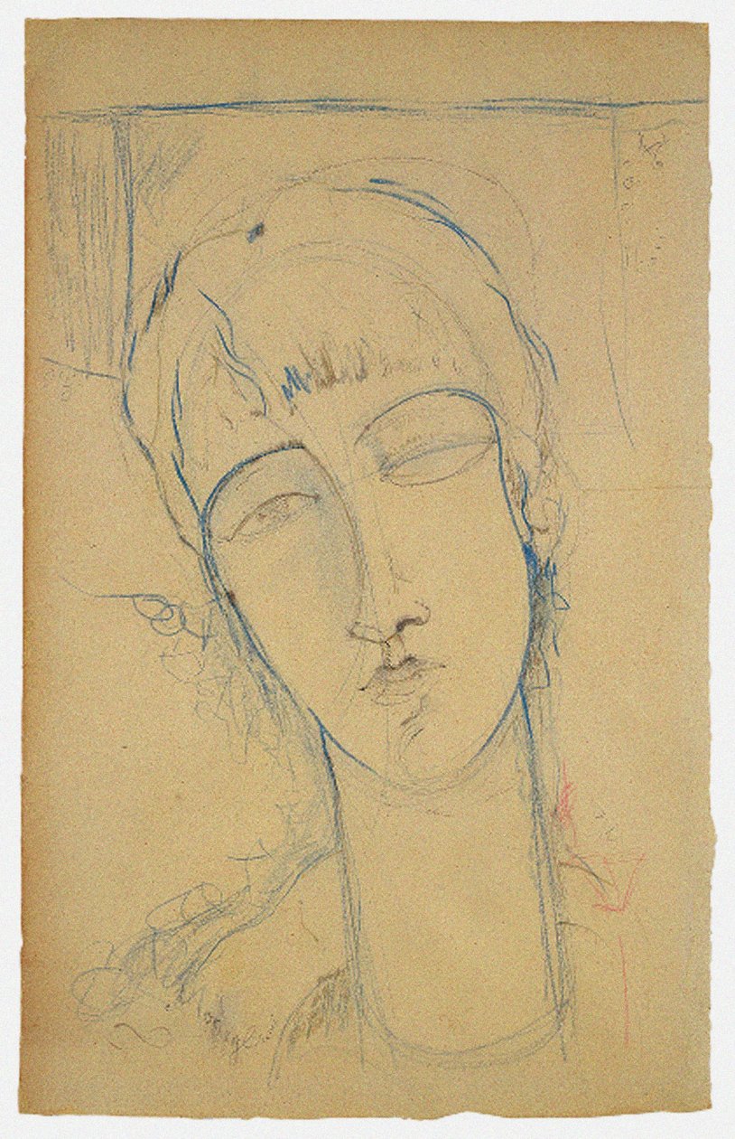Anna Achmatova Ritratto di Donna Rossa, 1915 da Amedeo Modigliani