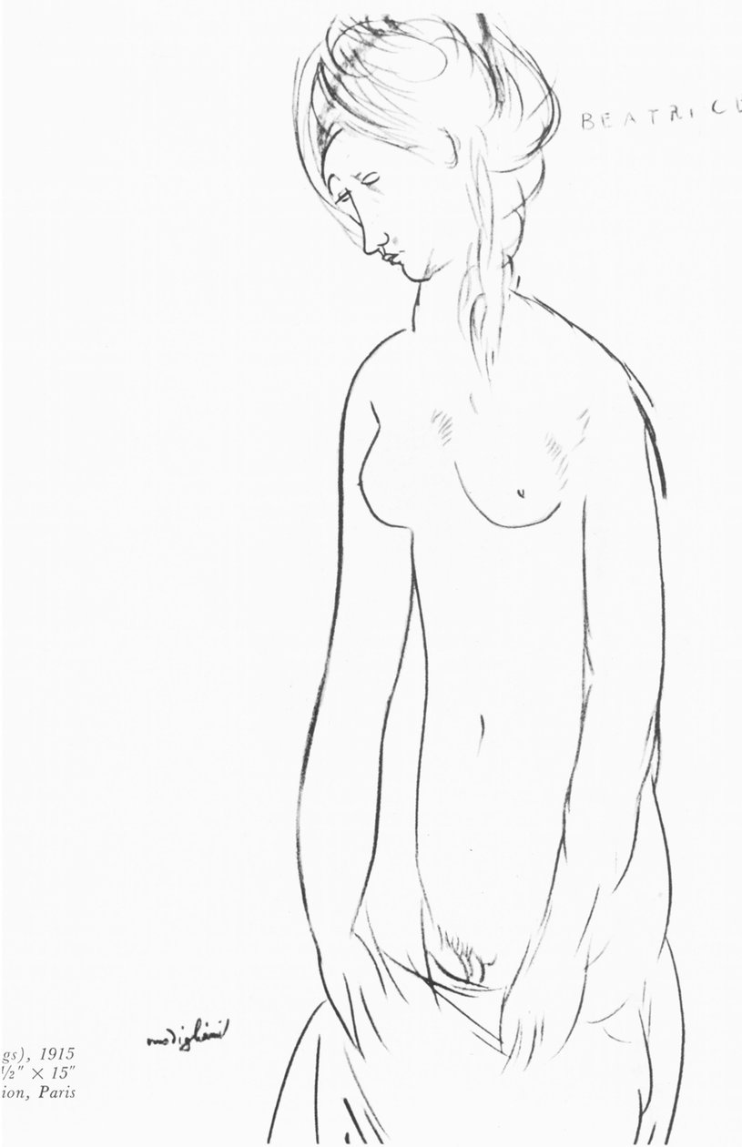 Beatrice Hastings, 1915 da Amedeo Modigliani
