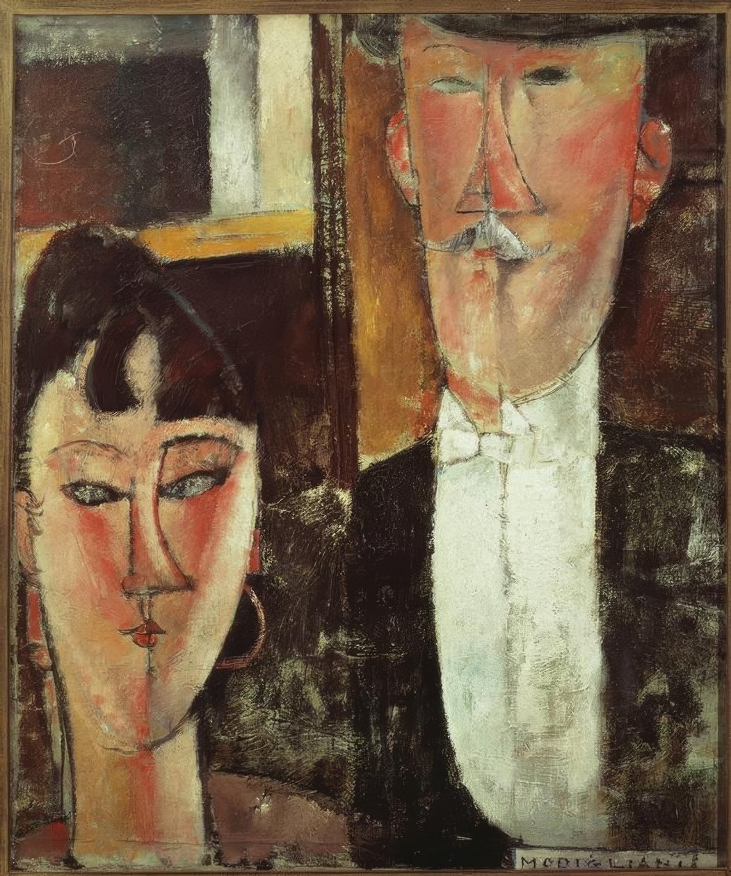 Sposa e sposo da Amedeo Modigliani