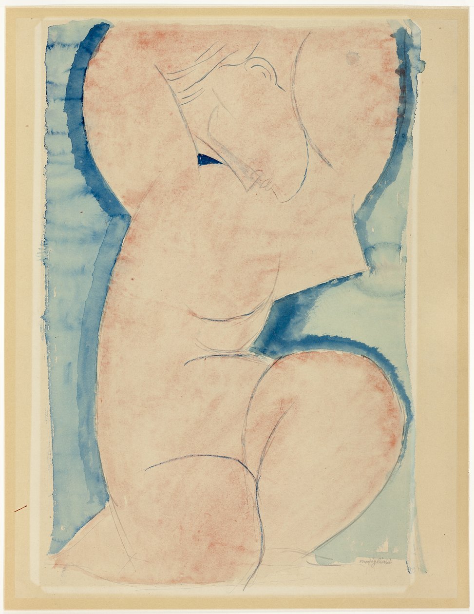 Cariatide da Amedeo Modigliani