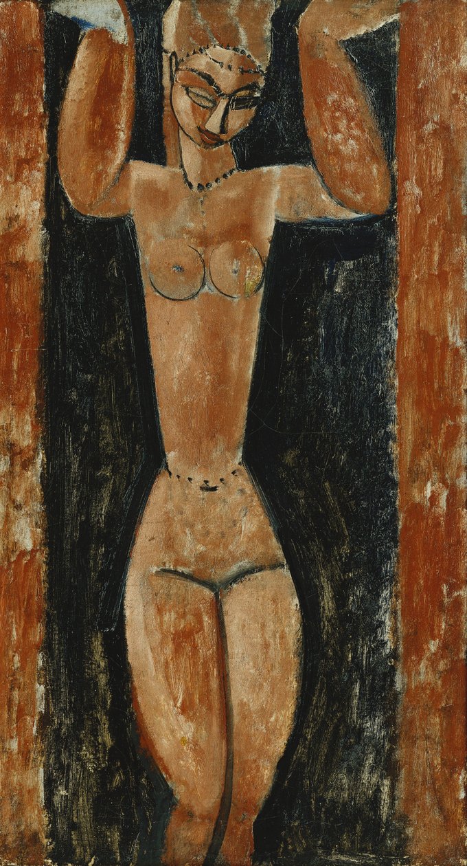 Cariatide, c.1911-1913 da Amedeo Modigliani