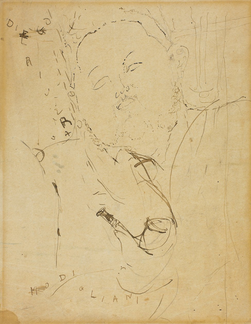 Diego Rivera, 1915 da Amedeo Modigliani