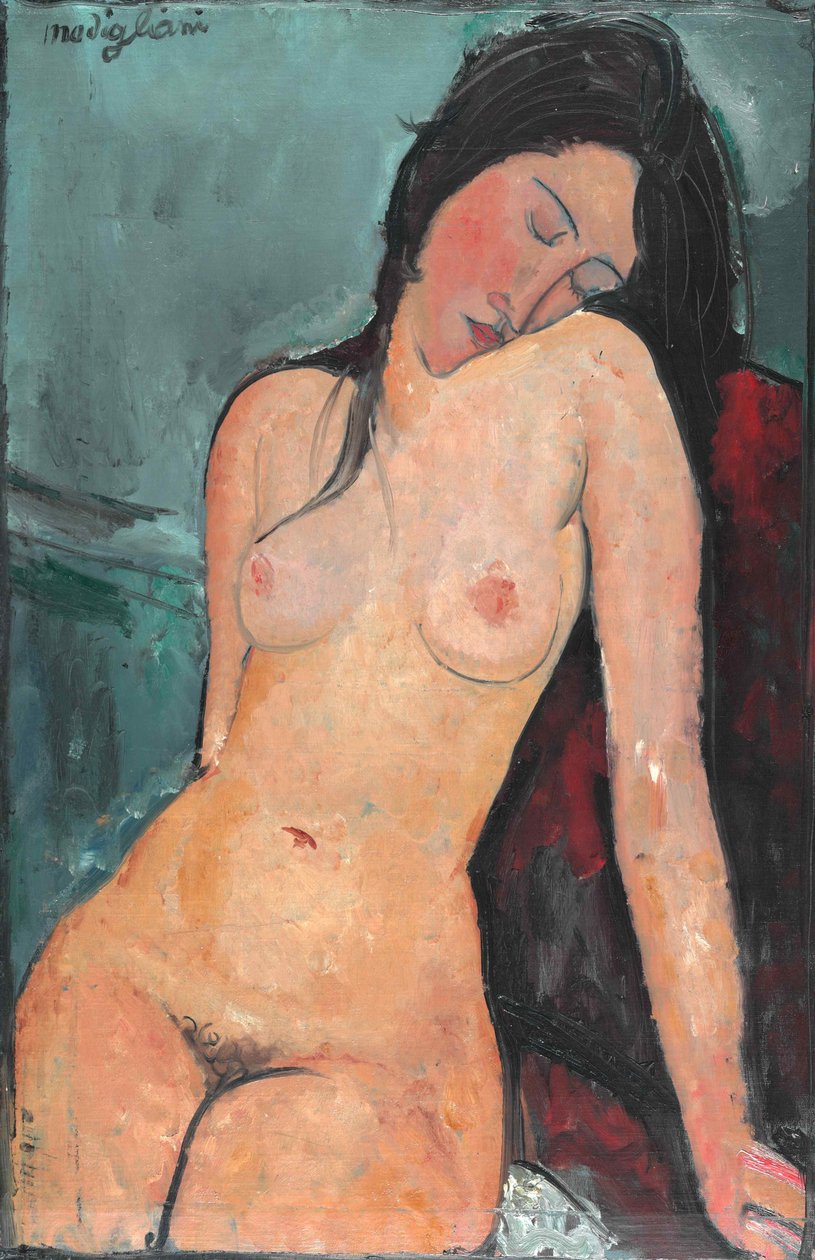 Nudo femminile, c. 1916 da Amedeo Modigliani