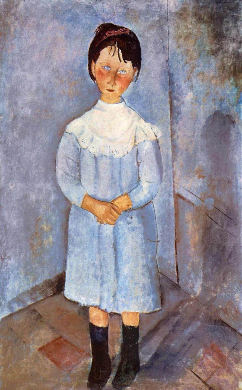 Ragazza in blu da Amedeo Modigliani