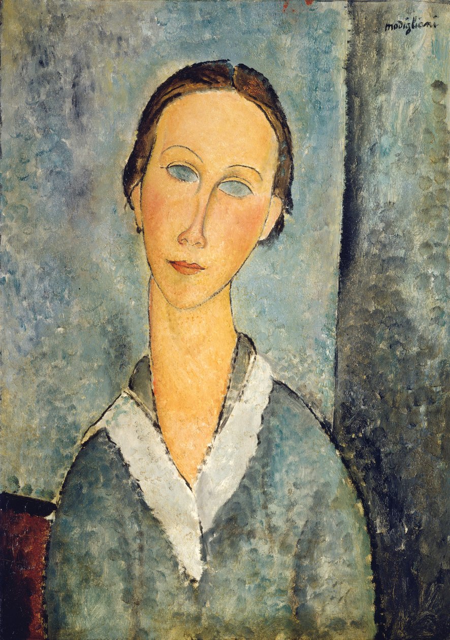 Ragazza con una blusa da marinaio, 1918 da Amedeo Modigliani