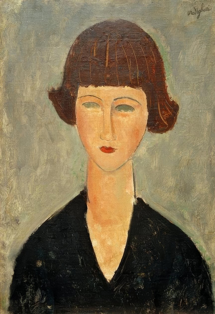 Giovane bruna da Amedeo Modigliani