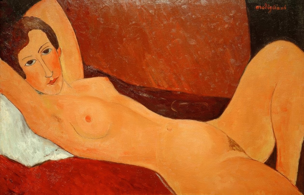 Nudo sdraiato (Céline Howard) da Amedeo Modigliani
