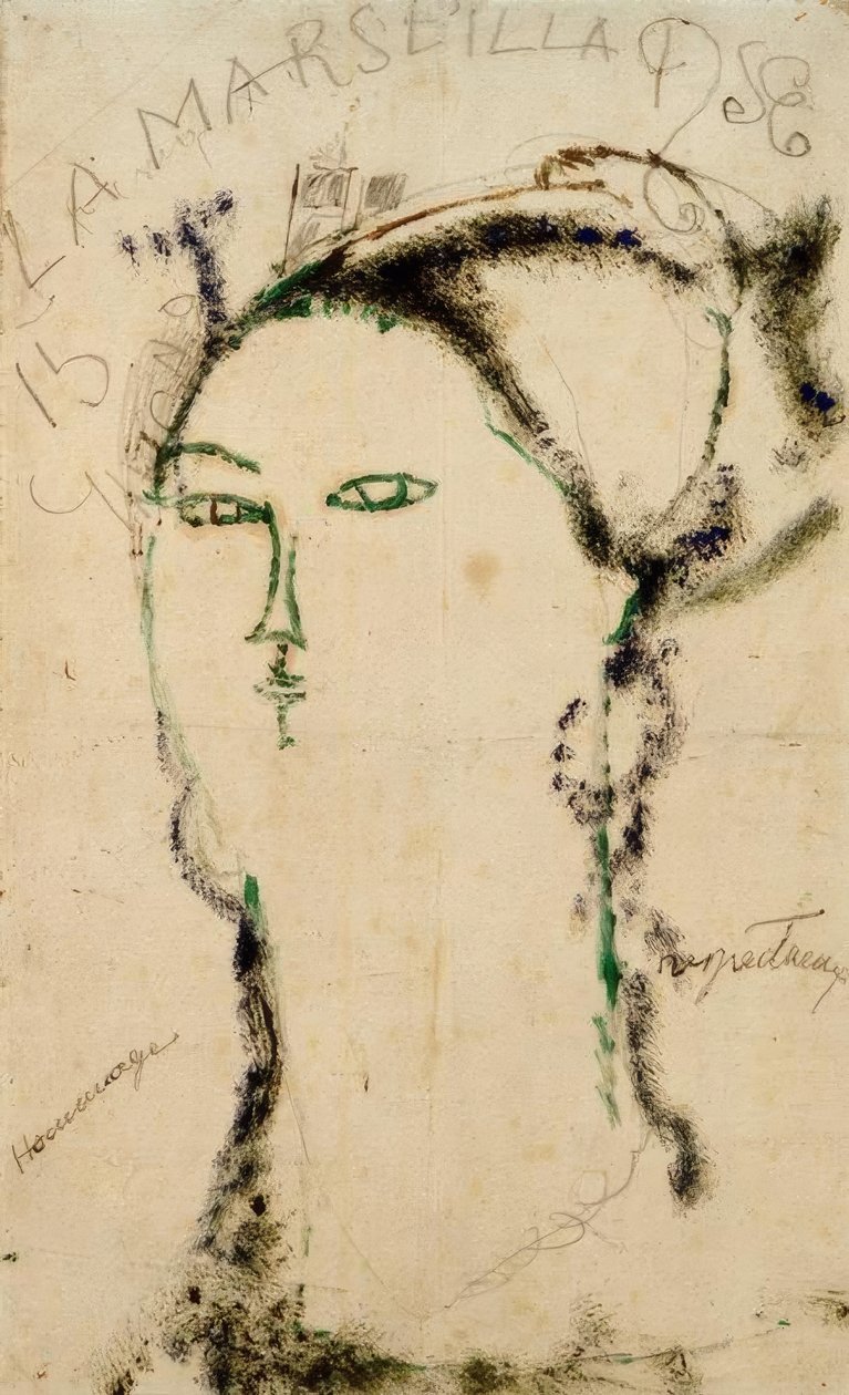 Madame Othon Friesz (La marsigliese) da Amedeo Modigliani