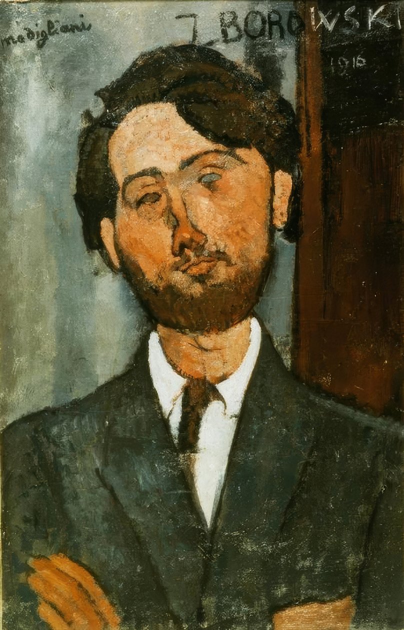 Ritratto di Leopold Zborowski da Amedeo Modigliani