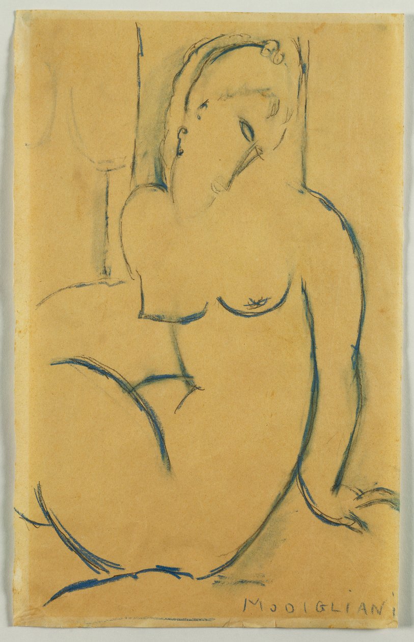 Donna seduta, 1914 da Amedeo Modigliani