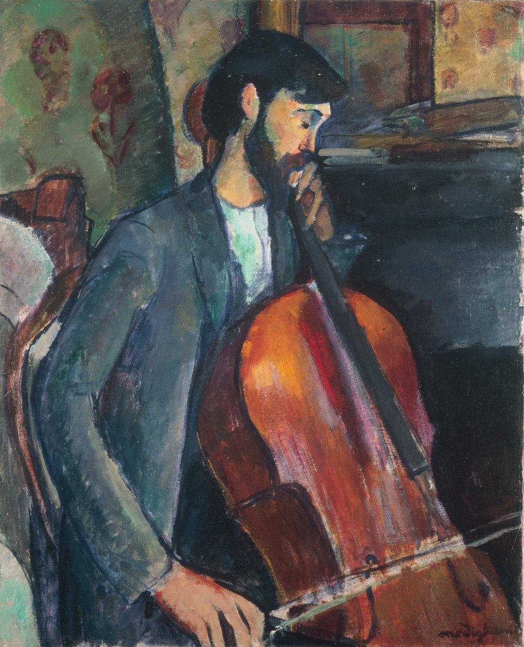 Il violoncellista da Amedeo Modigliani