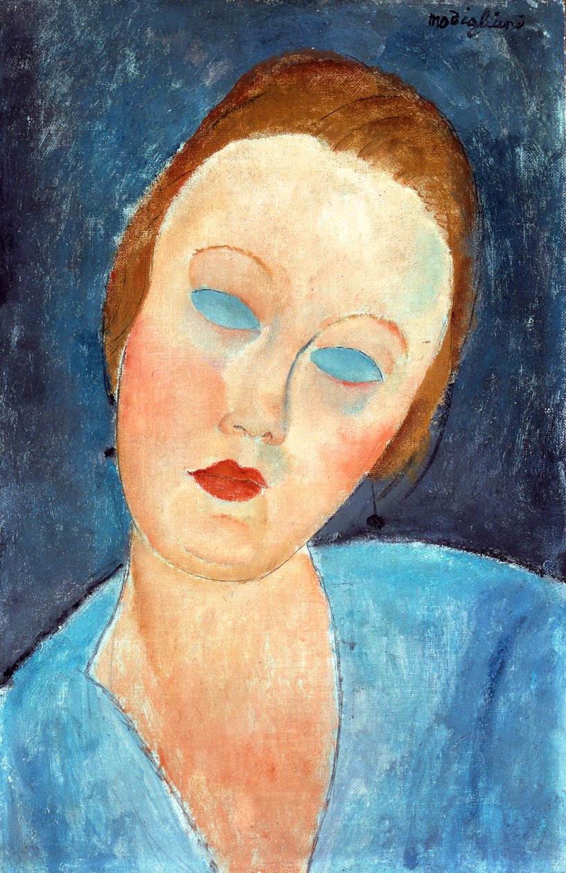 Moglie del pittore Survage da Amedeo Modigliani