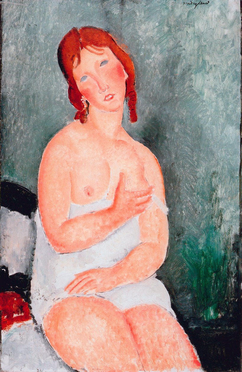 Giovane donna in camicia, 1818 da Amedeo Modigliani