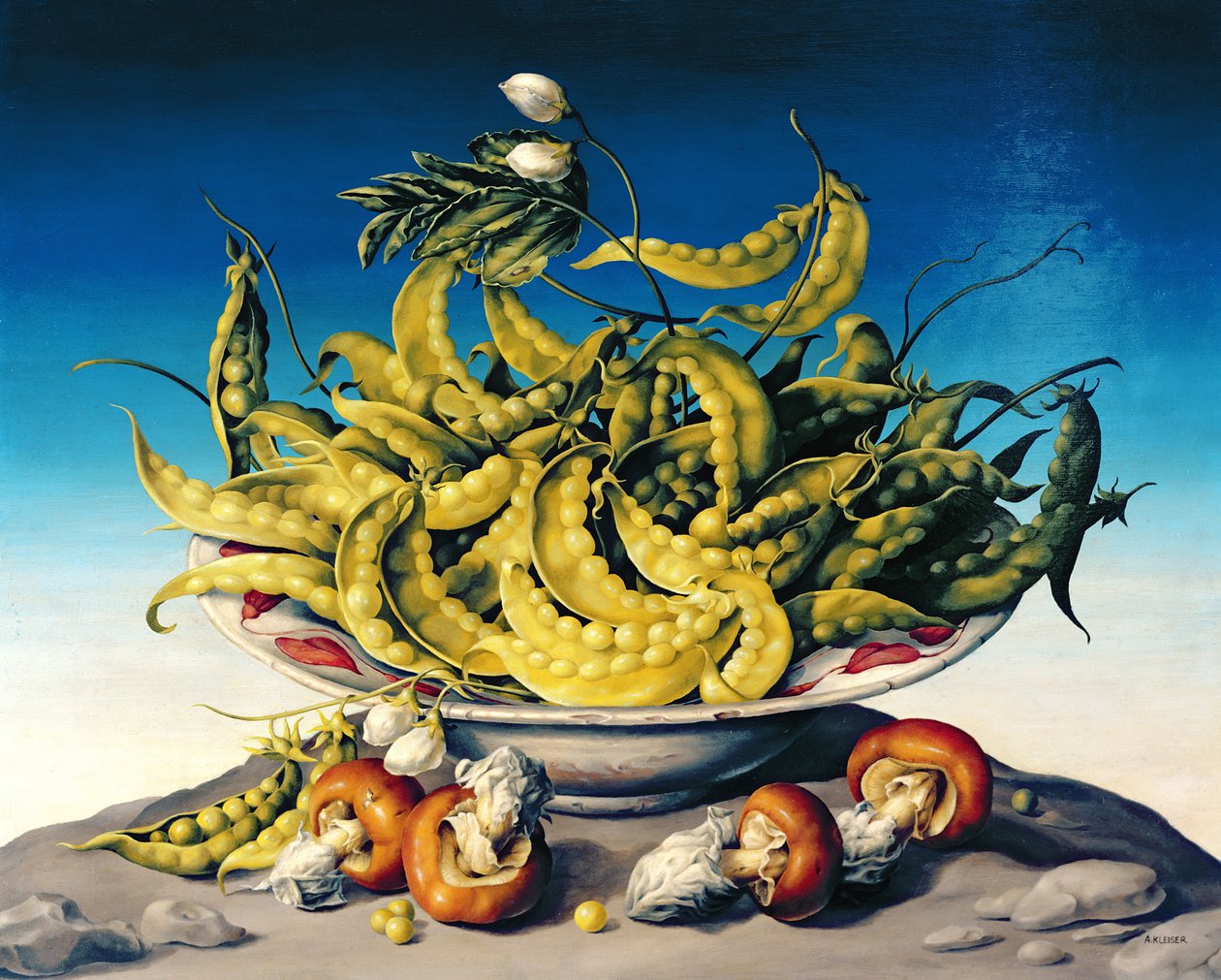Piselli in una Ciotola da Amelia Kleiser
