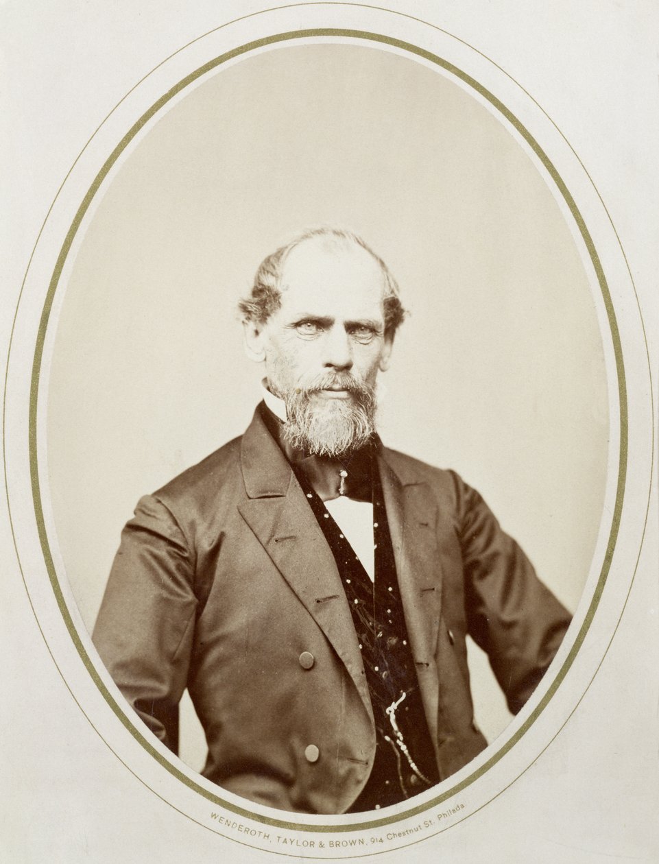 John Augustus Roebling (1806-69) da American Photographer