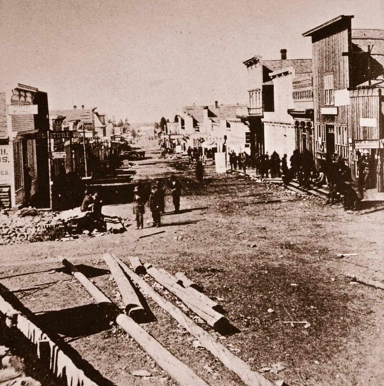 Leadville Colorado, anni 1870 da American Photographer