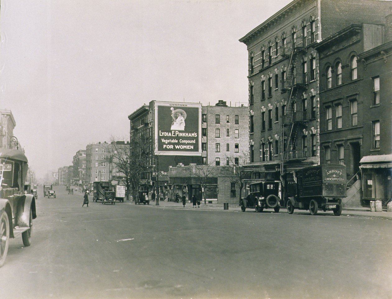 Pubblicità della Lydia Pinkham Co., 1923 da American Photographer