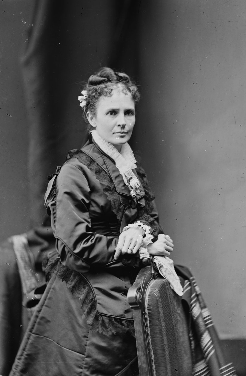 Signora James Garfield, 1870-80 da American Photographer