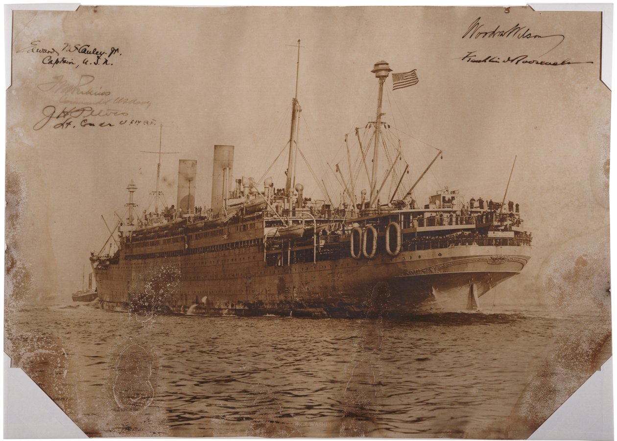 U.S.S. George Washington, c. 1918 da American Photographer