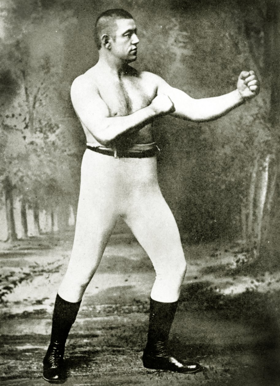 Pugile sconosciuto (foto seppia) da American Photographer