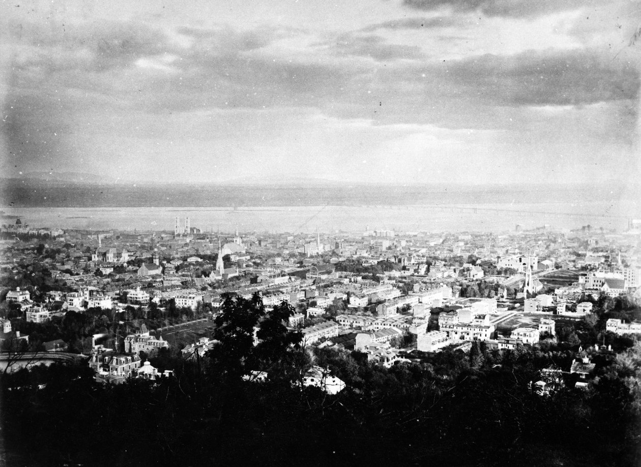 Vista di Montreal dal Parco Mount Royal da American Photographer