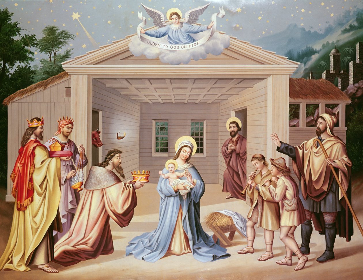 Natività, inizio XIX secolo da American School