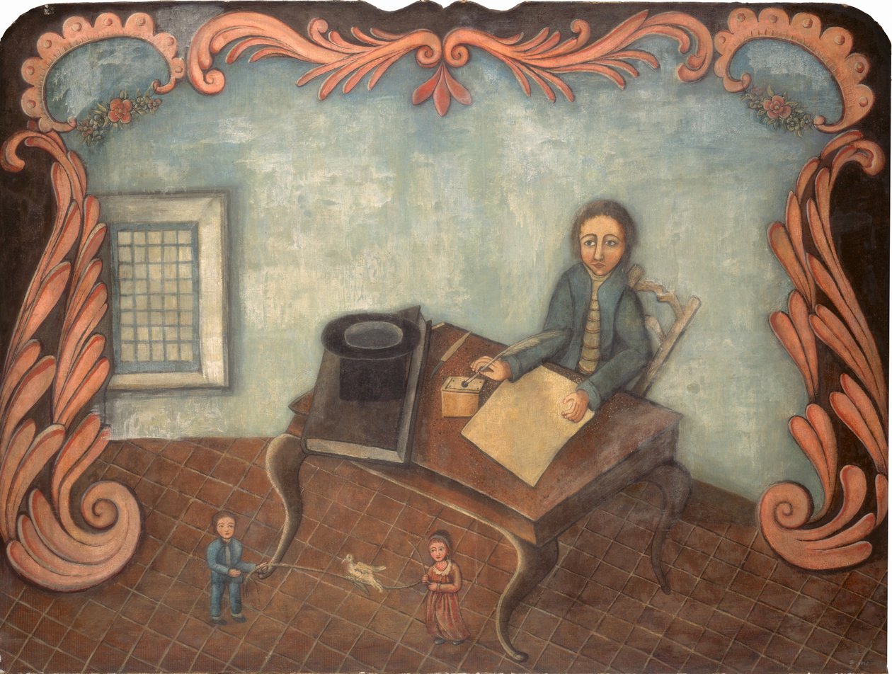 Al tavolo da scrittura da American 18th Century