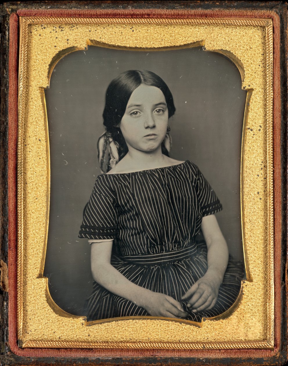 Ritratto di una ragazza da American 19th Century