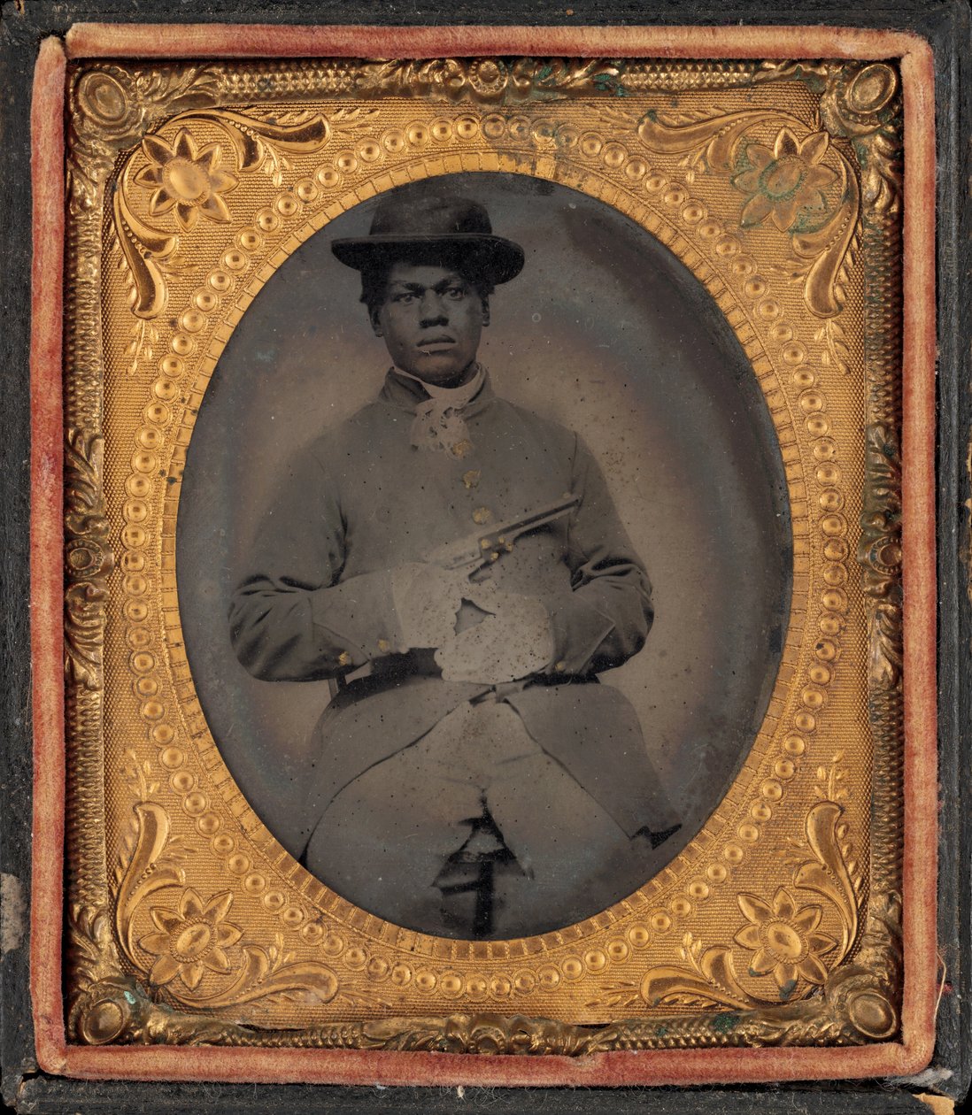 Ritratto di un soldato USCT da American 19th Century