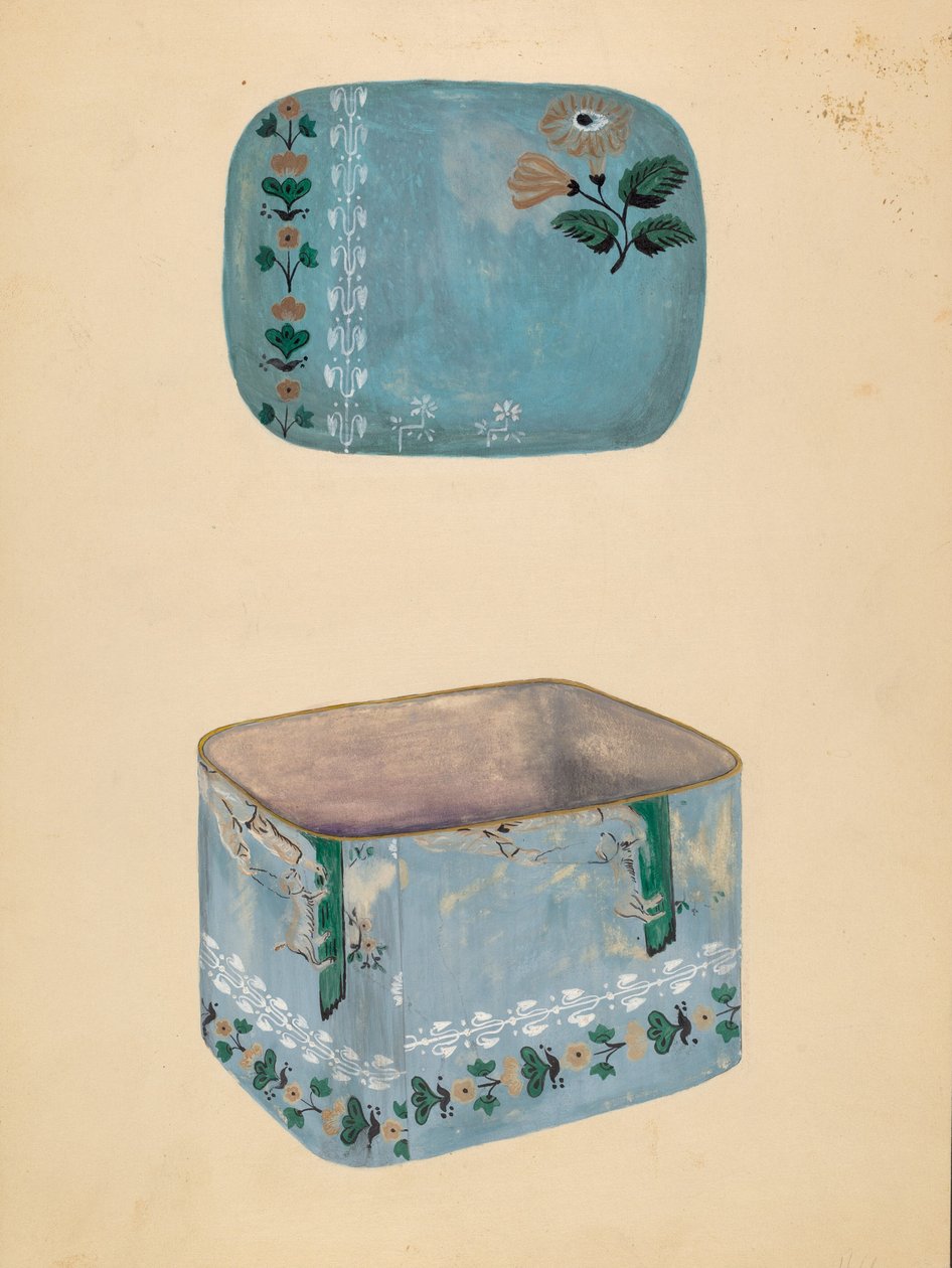Scatola per cappelli da American 20th Century