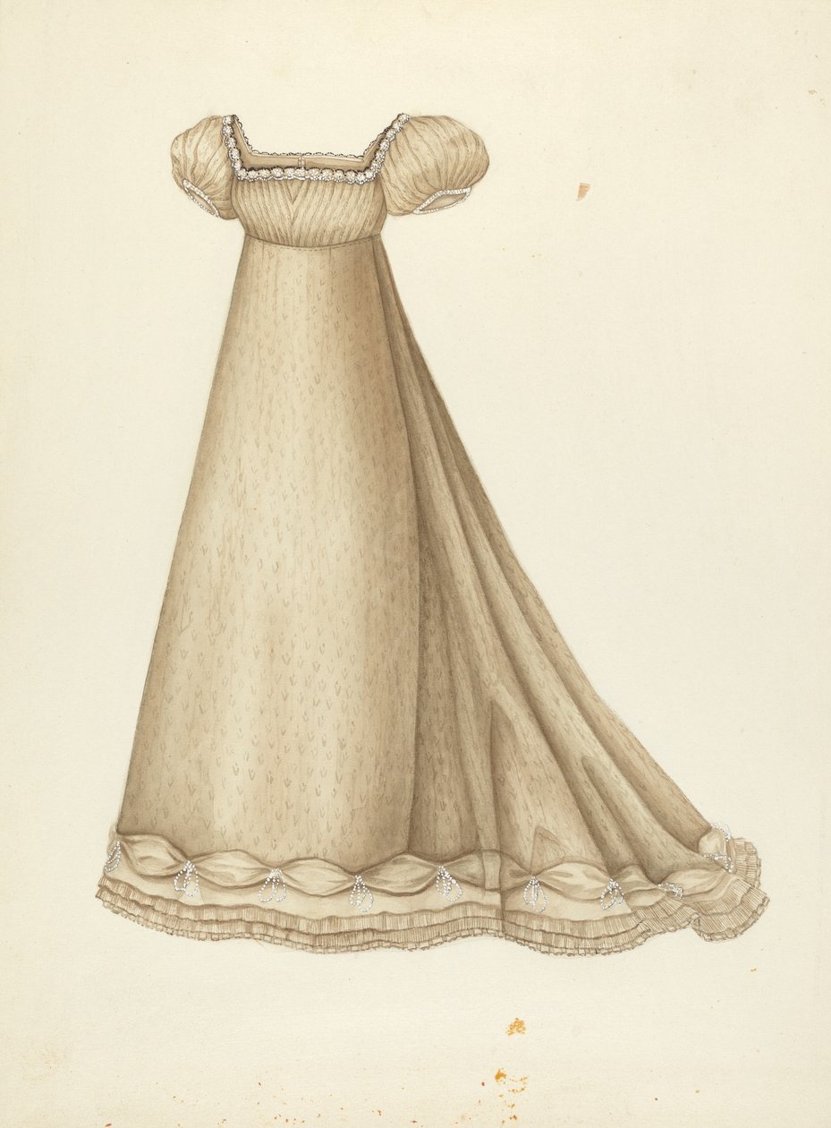 Abito da sposa impero da American 20th Century