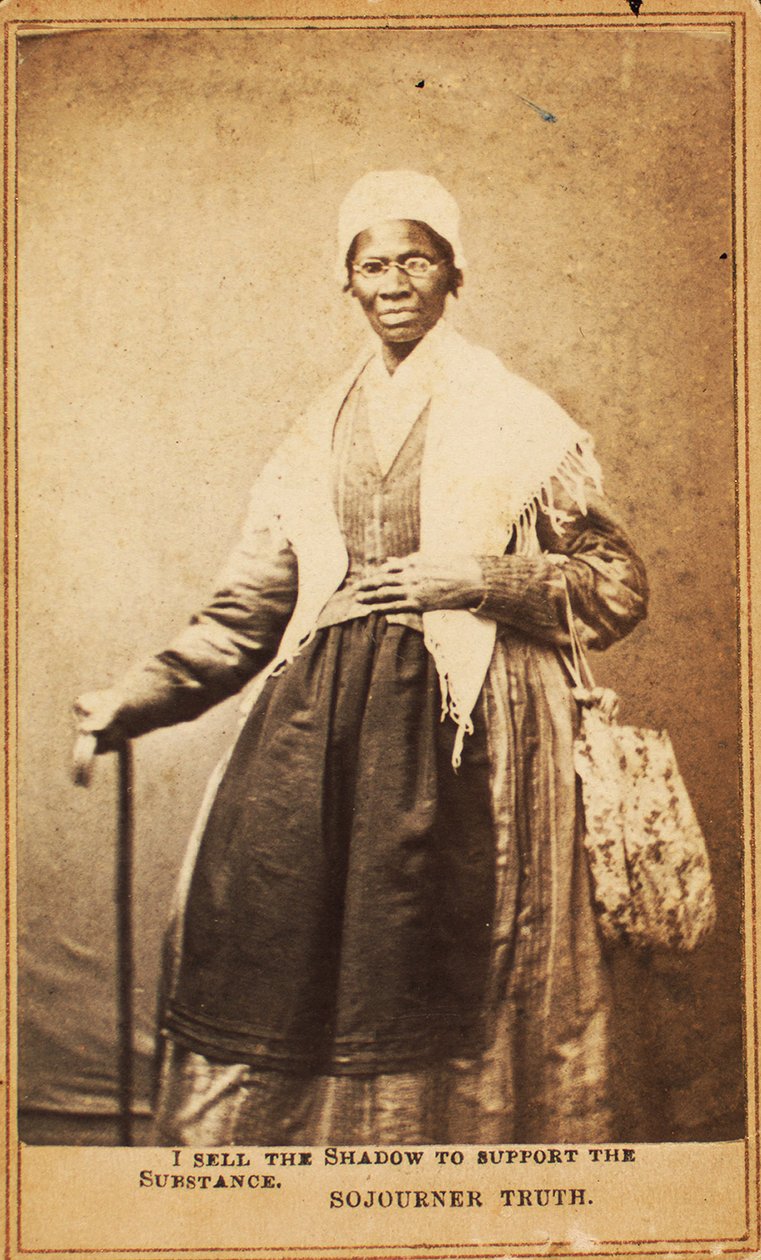 Carte de visite di Sojourner Truth, 1864 da American Photographer