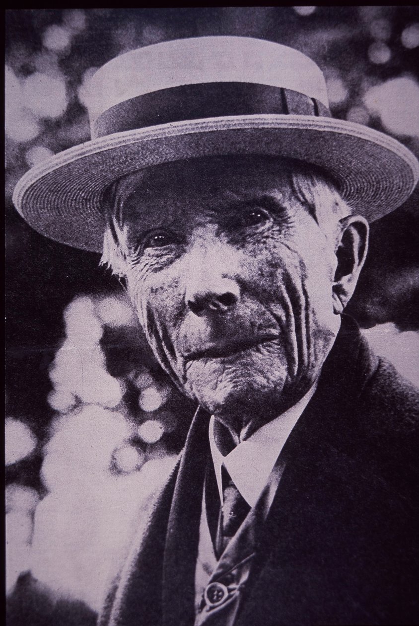 John D Rockefeller, c.1930 da American Photographer