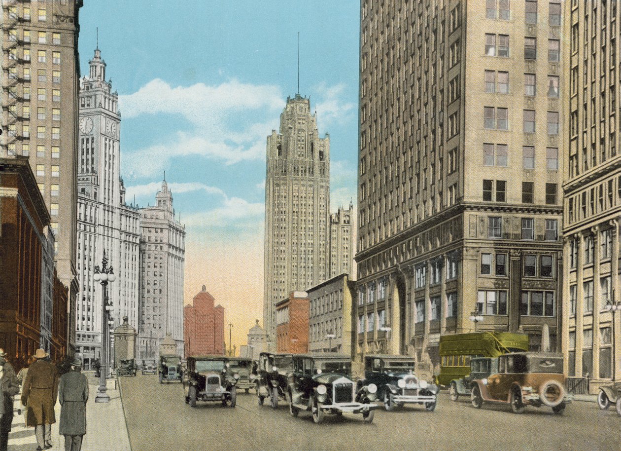 Michigan Boulevard, guardando a nord da American Photographer