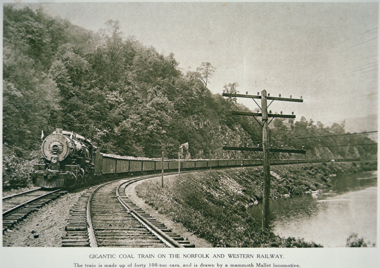 Norfolk & Western Railway, c.1925 da American Photographer