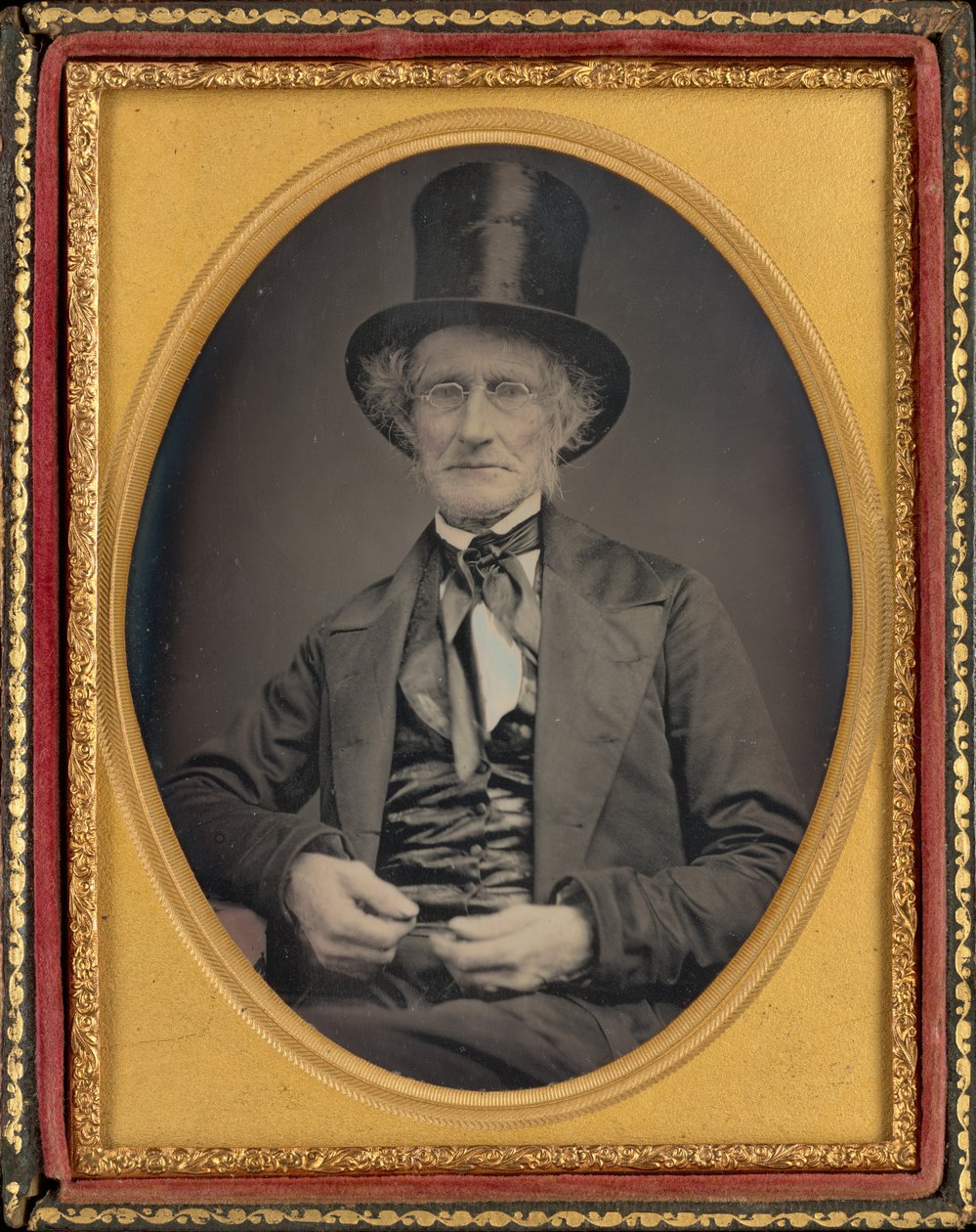 Ritratto di uomo, c. 1850 (foto) da American Photographer