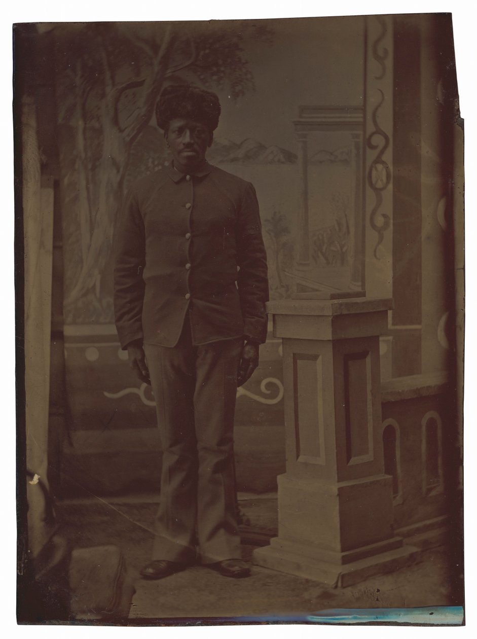 Ritratto di soldato, c. 1880 (foto) da American Photographer