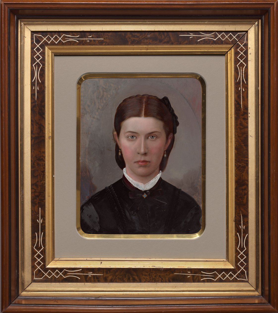 Ritratto di donna, 1870-1880 (foto) da American Photographer