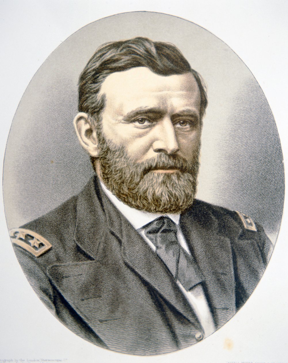 Generale Ulysses Simpson Grant (1822-85) da American School