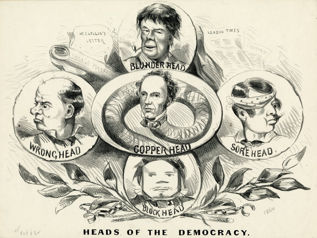 Capi della democrazia, 1864 da American School