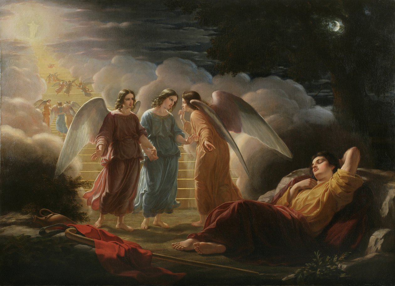 Il sogno di Giacobbe, 1852 da American School