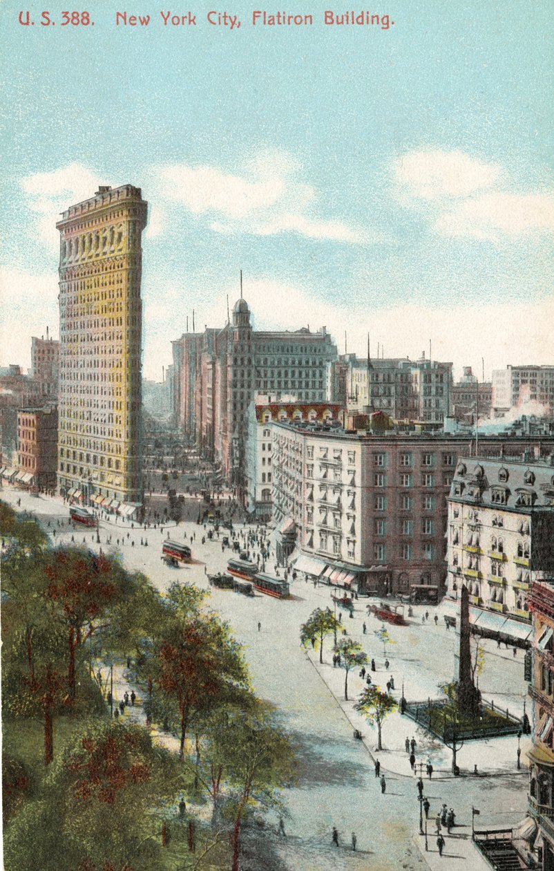 New York City, Flatiron Building da American School