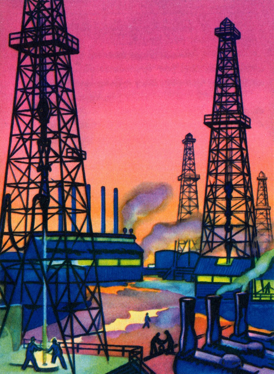 Serie di petrolio: Pozzi da American School